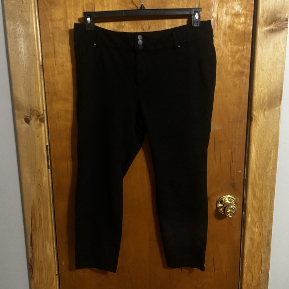 Women's Plus Terra & Sky High Rise Cropped Pants Size 16W